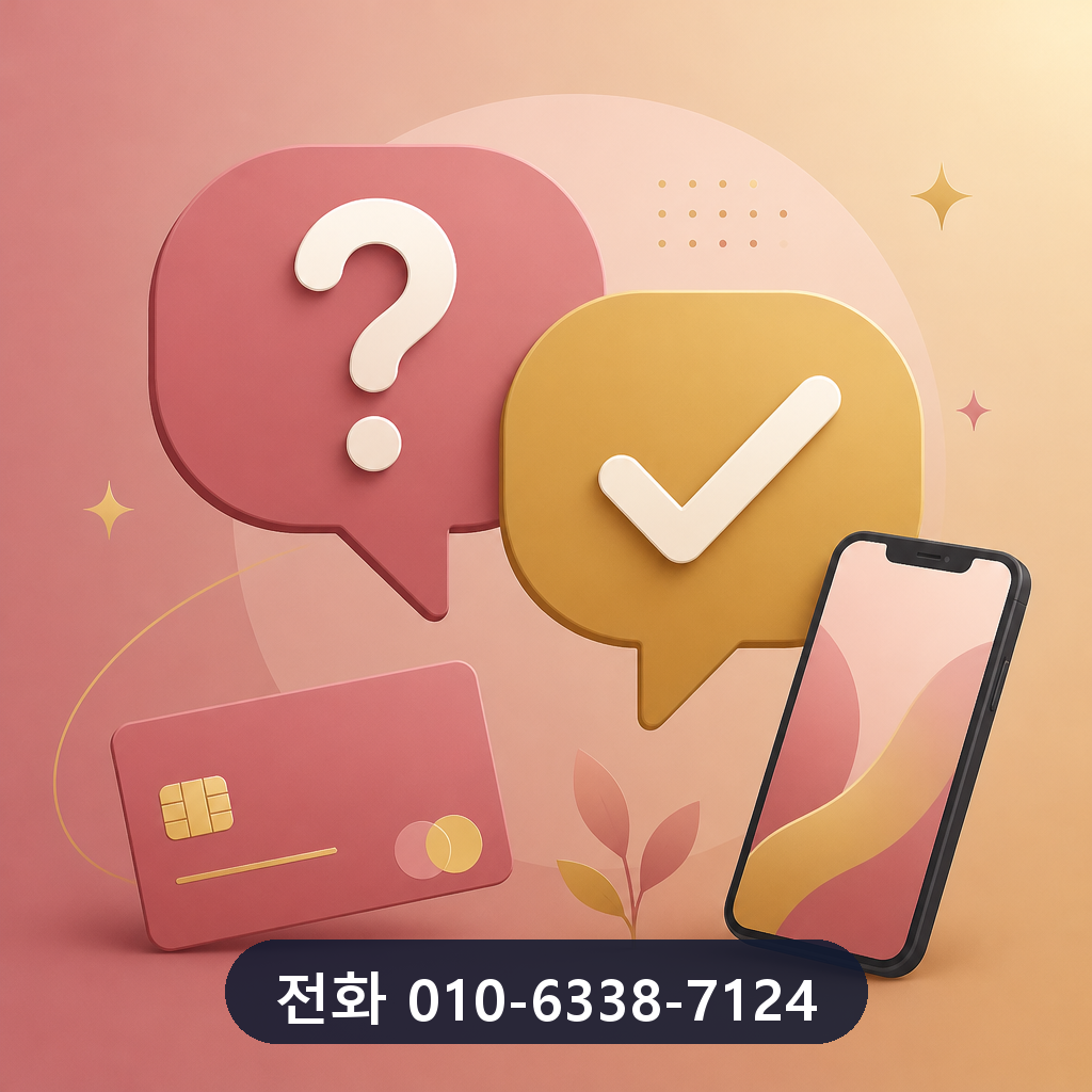 카드깡 사이트 자주 묻는 질문 이미지